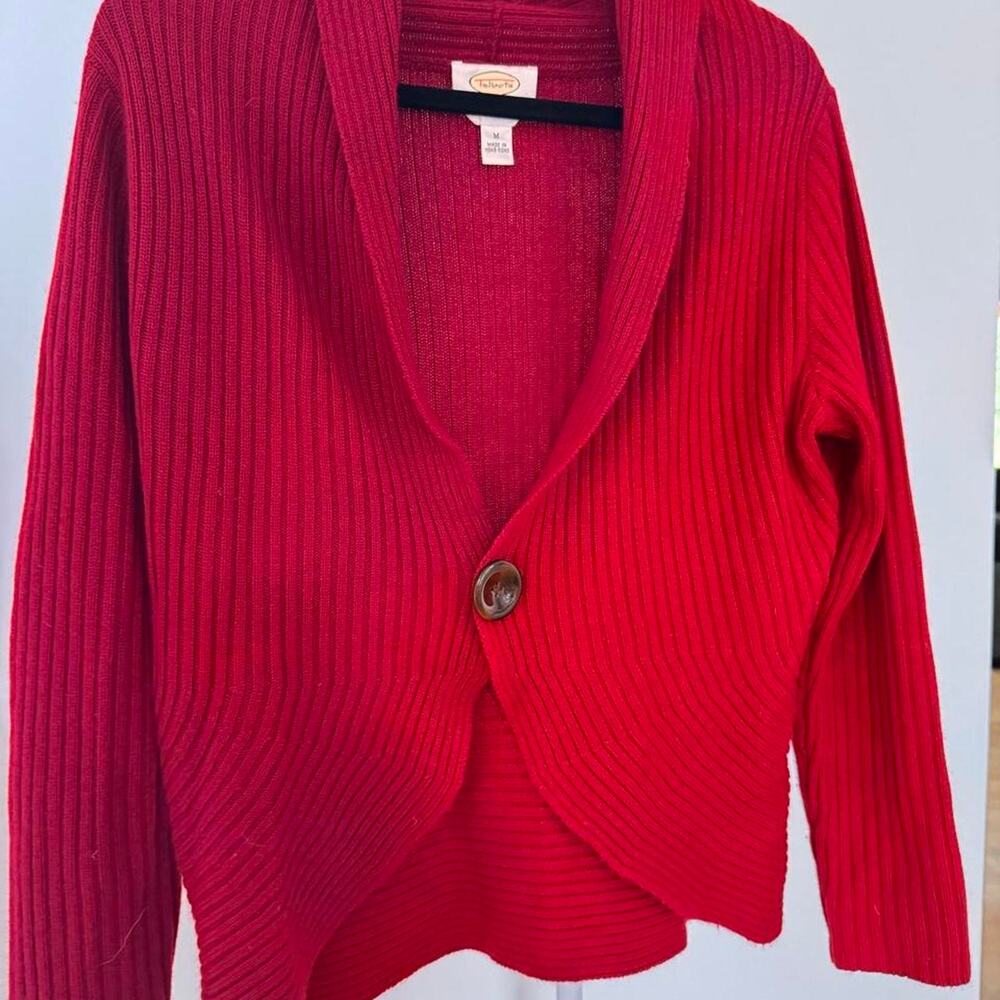 Talbots cashmere and silk ribbed
